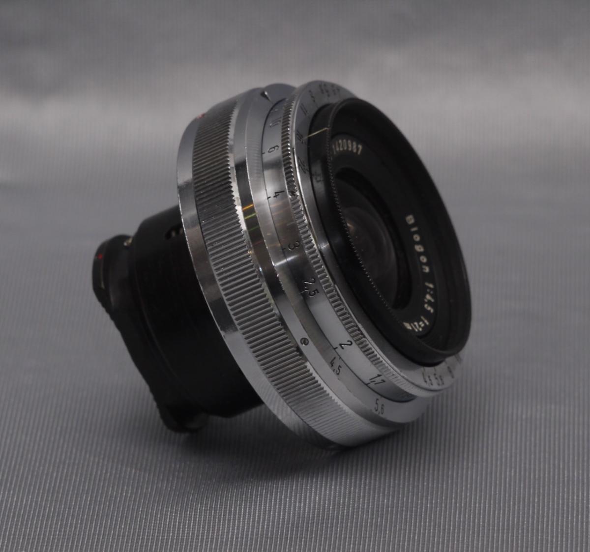 コンタックス用 ビオゴン 21mm f 4.5