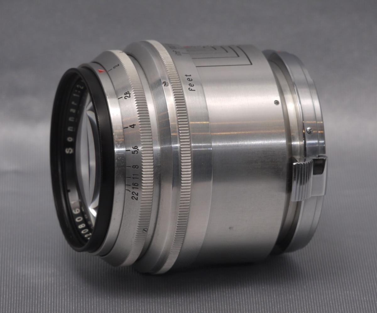 コンタックス用 ゾナー 85mm f 2 戦後型 カール ツァイス イエナ