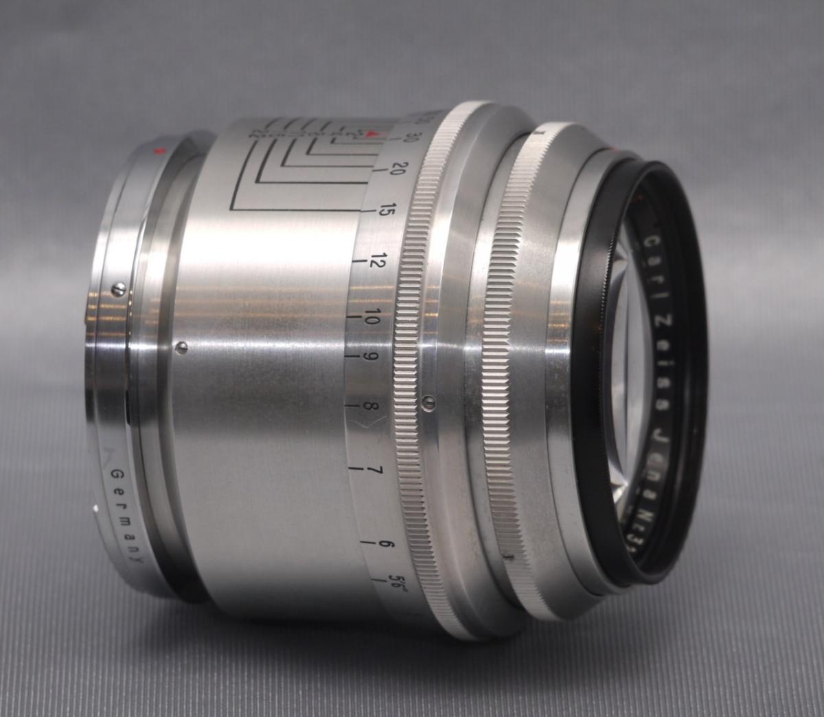 コンタックス用 ゾナー 85mm f 2 戦後型 カール ツァイス イエナ