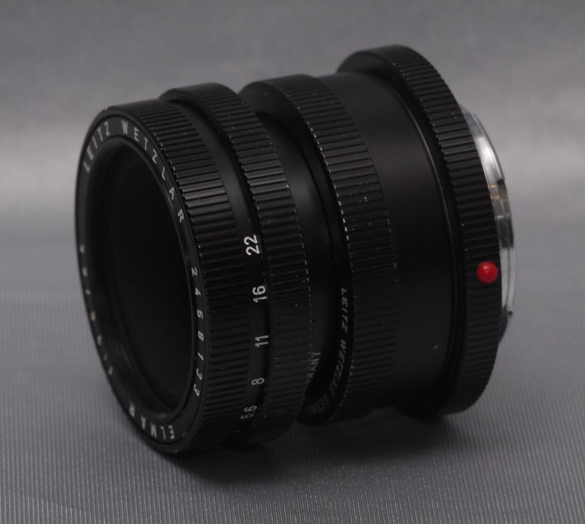 ビゾフレックス用 エルマー 65mm f 3.5 ブラック ジャーマニー