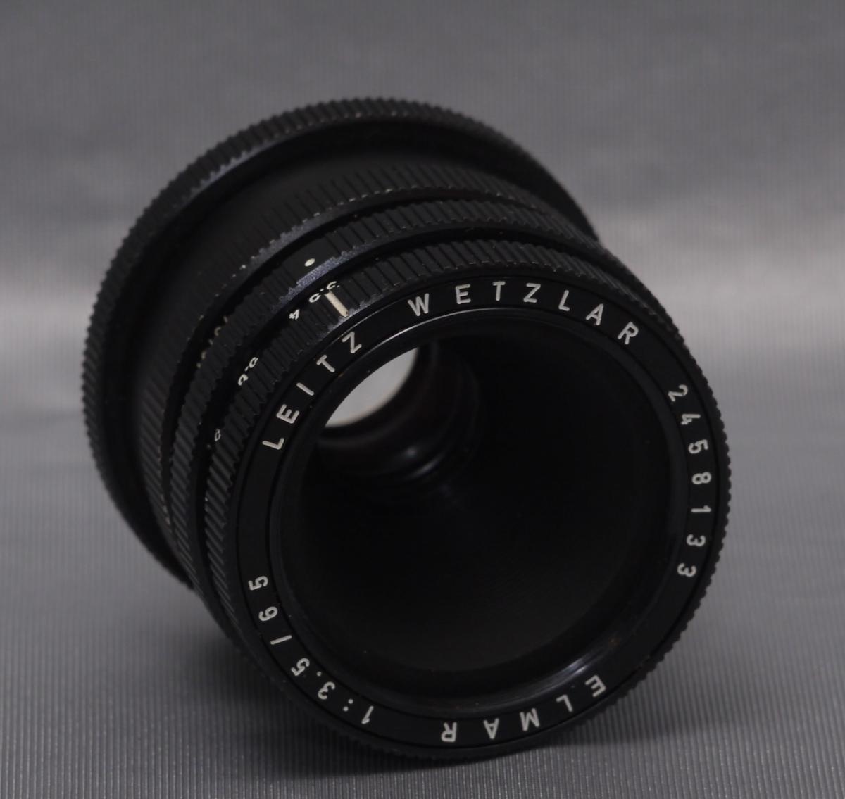 ビゾフレックス用 エルマー 65mm f 3.5 ブラック ジャーマニー