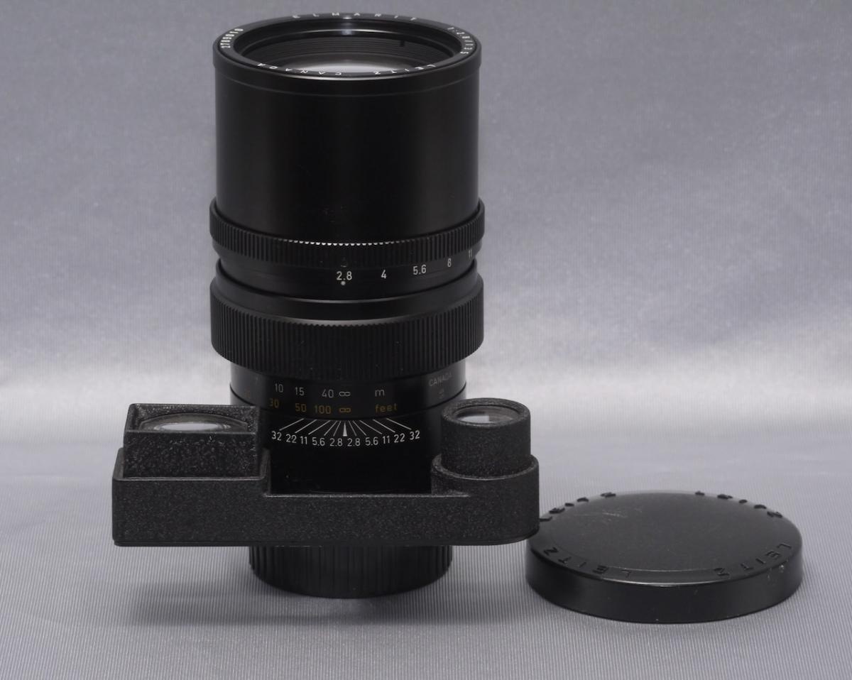 ライカ エルマリート 135mm f 2.8 (M) メガネ付