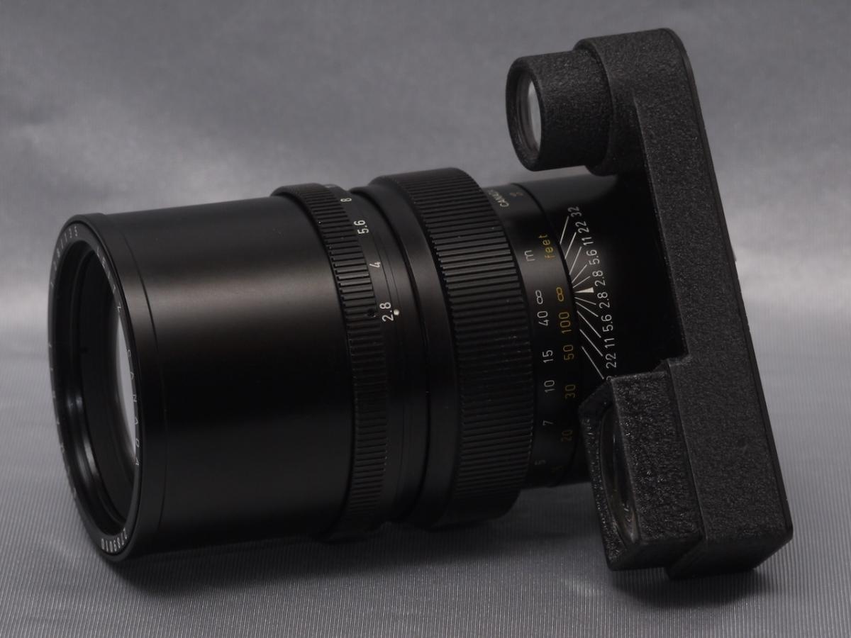 ライカ エルマリート 135mm f 2.8 (M) メガネ付