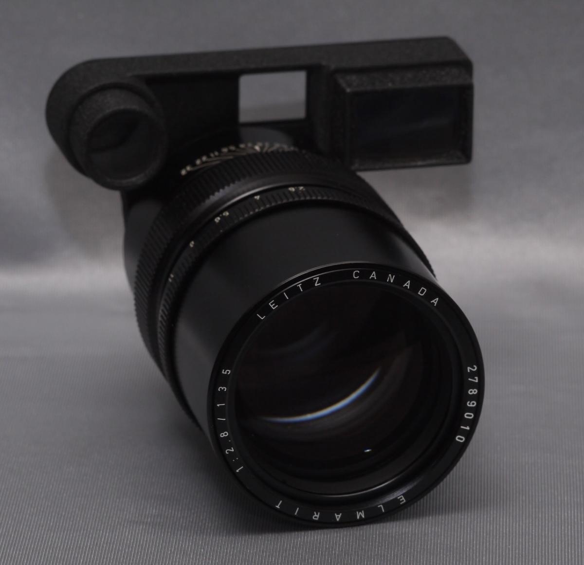 ライカ エルマリート 135mm f 2.8 (M) メガネ付