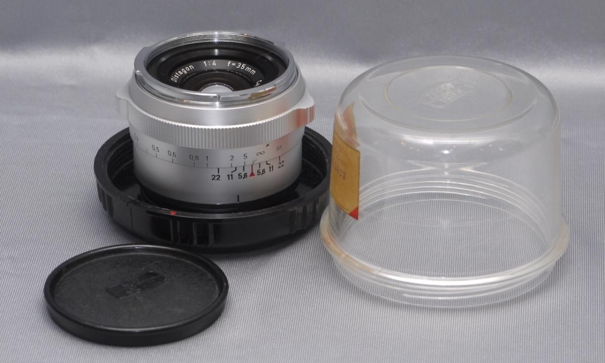 コンタレックス用 ディスタゴン 35mm f 4 クローム