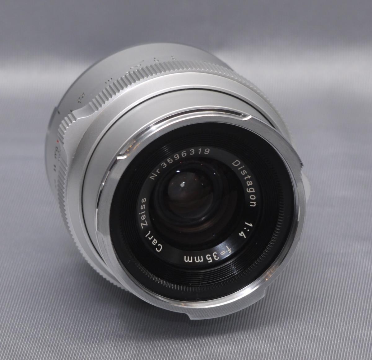 コンタレックス用 ディスタゴン 35mm f 4 クローム