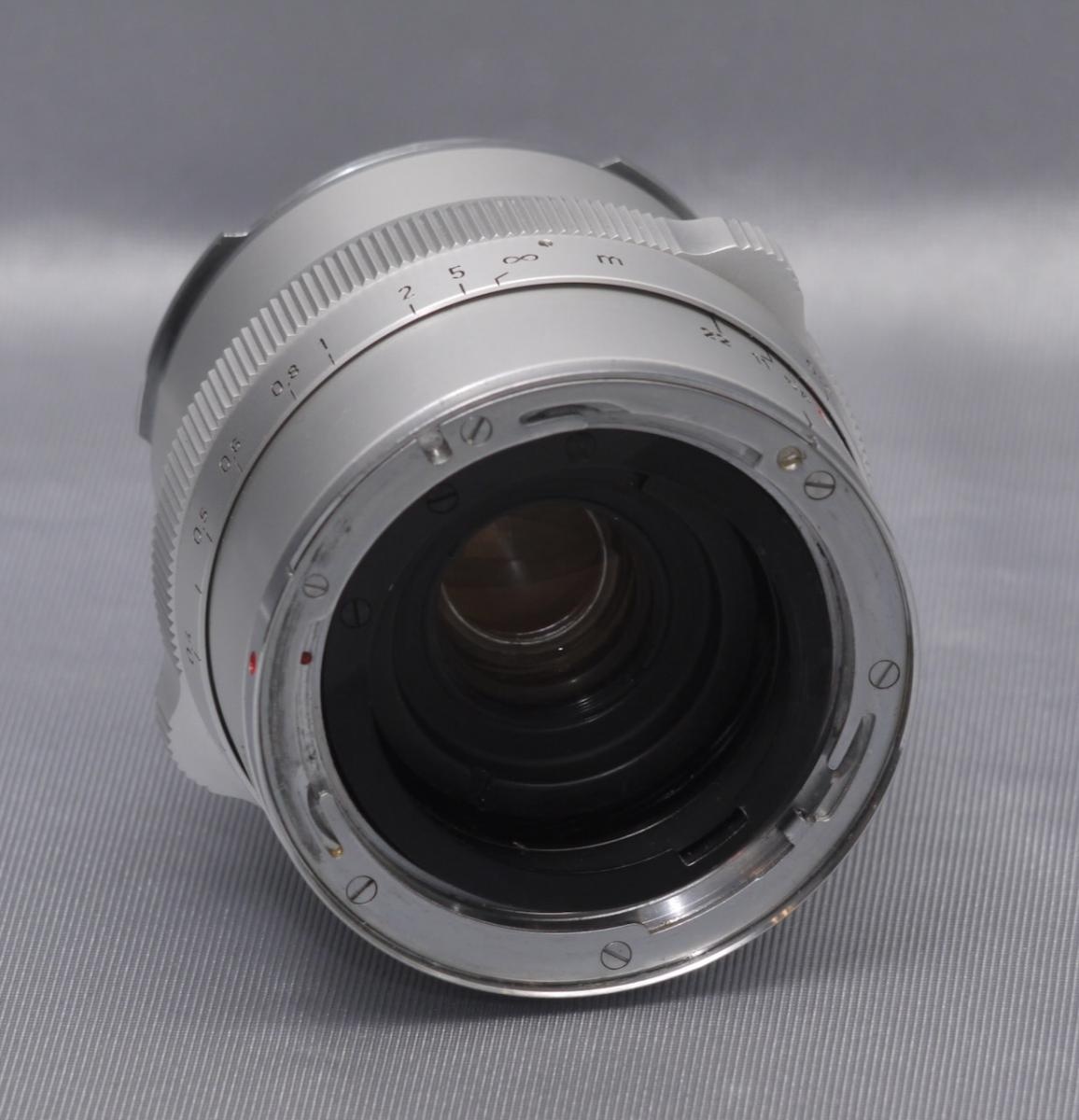 コンタレックス用 ディスタゴン 35mm f 4 クローム