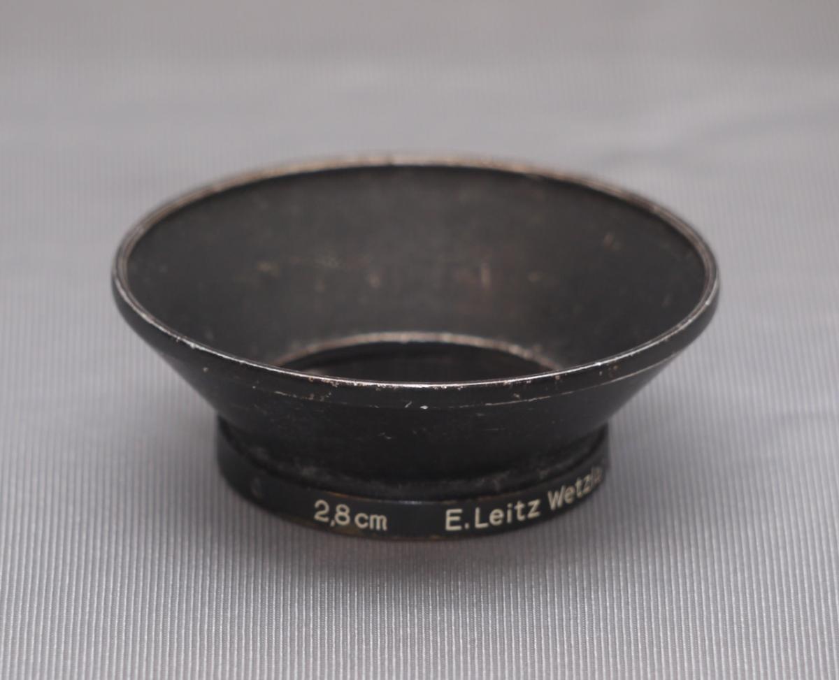 ライカ ヘクトール 28mm f 6.3 用 レンズフード SOOHN