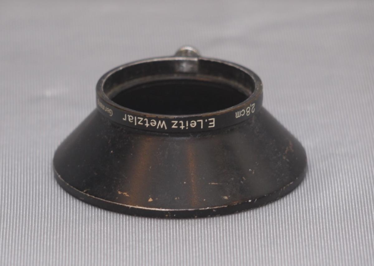 ライカ ヘクトール 28mm f 6.3 用 レンズフード SOOHN