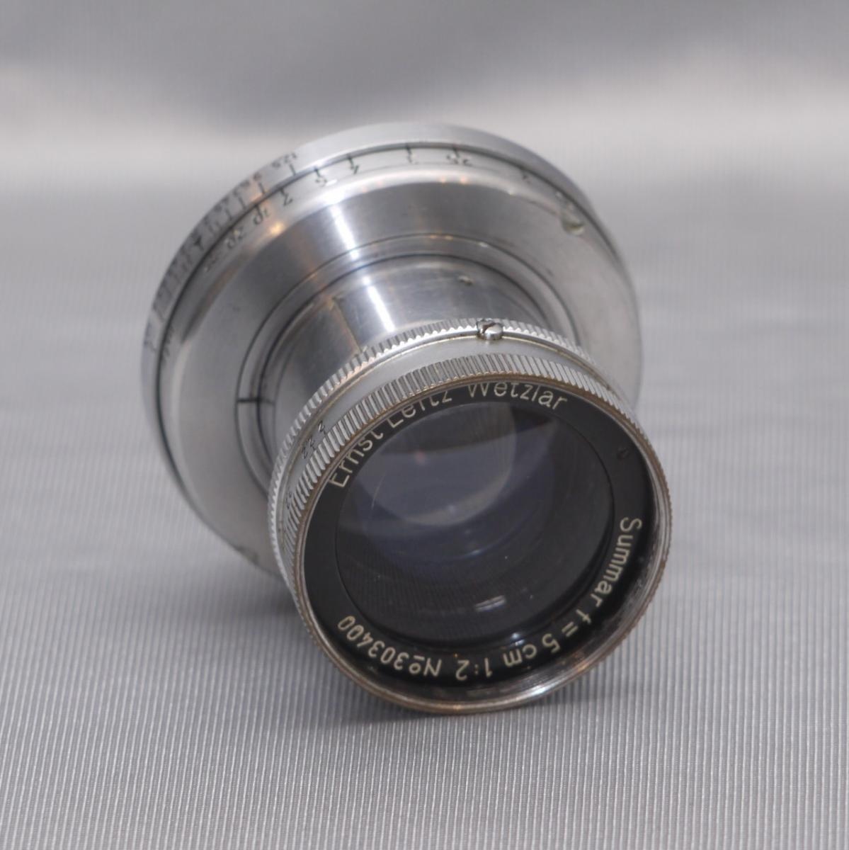 ライカ ズマール 50mm f 2 (L) コーティング 後付け