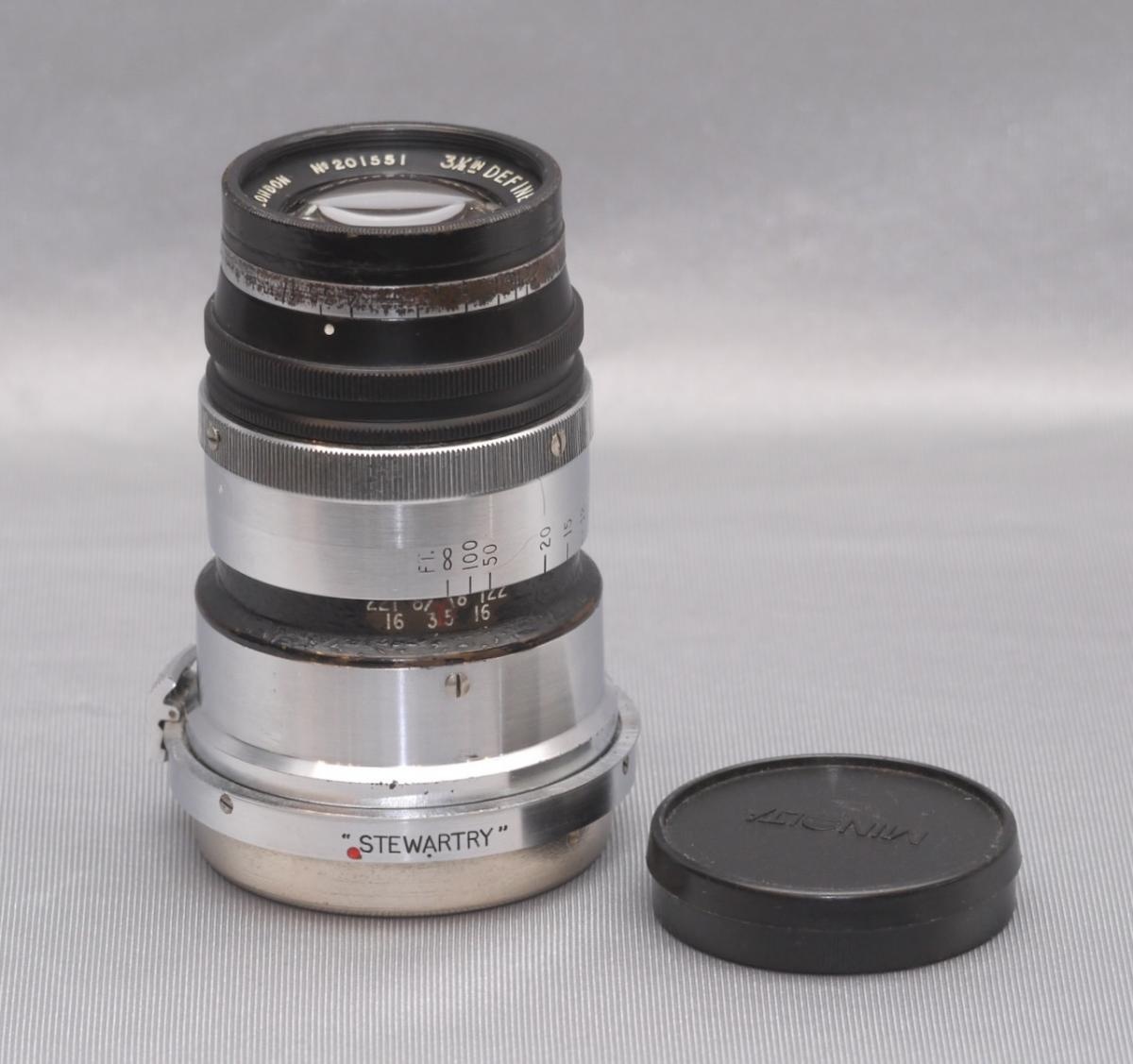 ロス デフィネックス 90mm f 3.5 コンタックスマウント