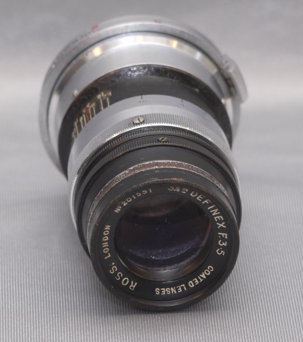 ロス デフィネックス 90mm f 3.5 コンタックスマウント