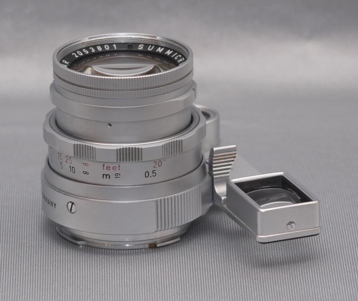 ライカ ズミクロン 50mm f 2 (M) メガネ付 後期型