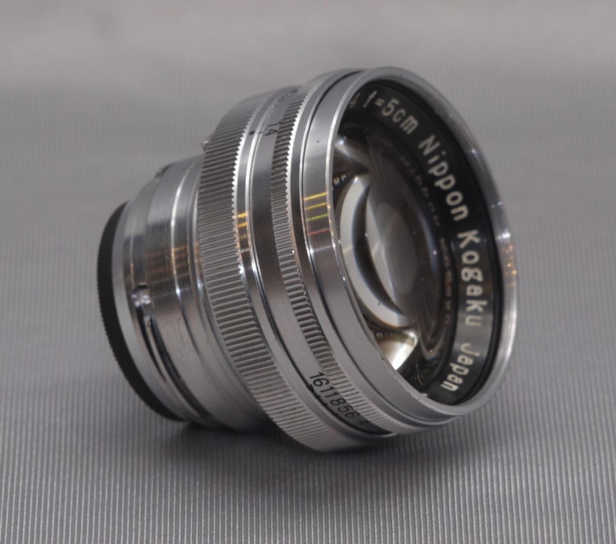 ニッコール 50mm f 1.4 (S) アルミ重複ナンバー コロン付