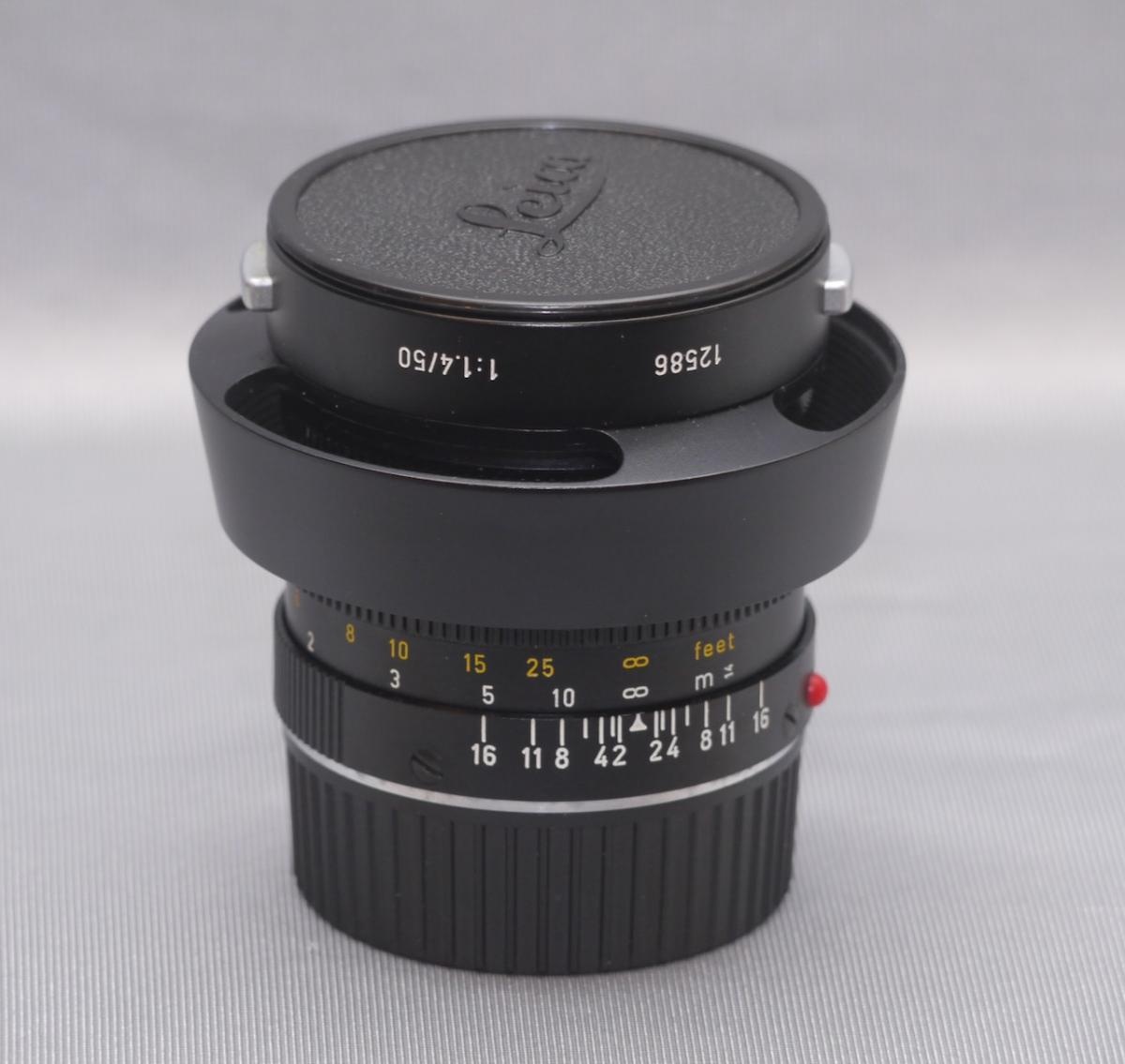 ライカ ズミルックス 50mm f 1.4 (M) ブラック