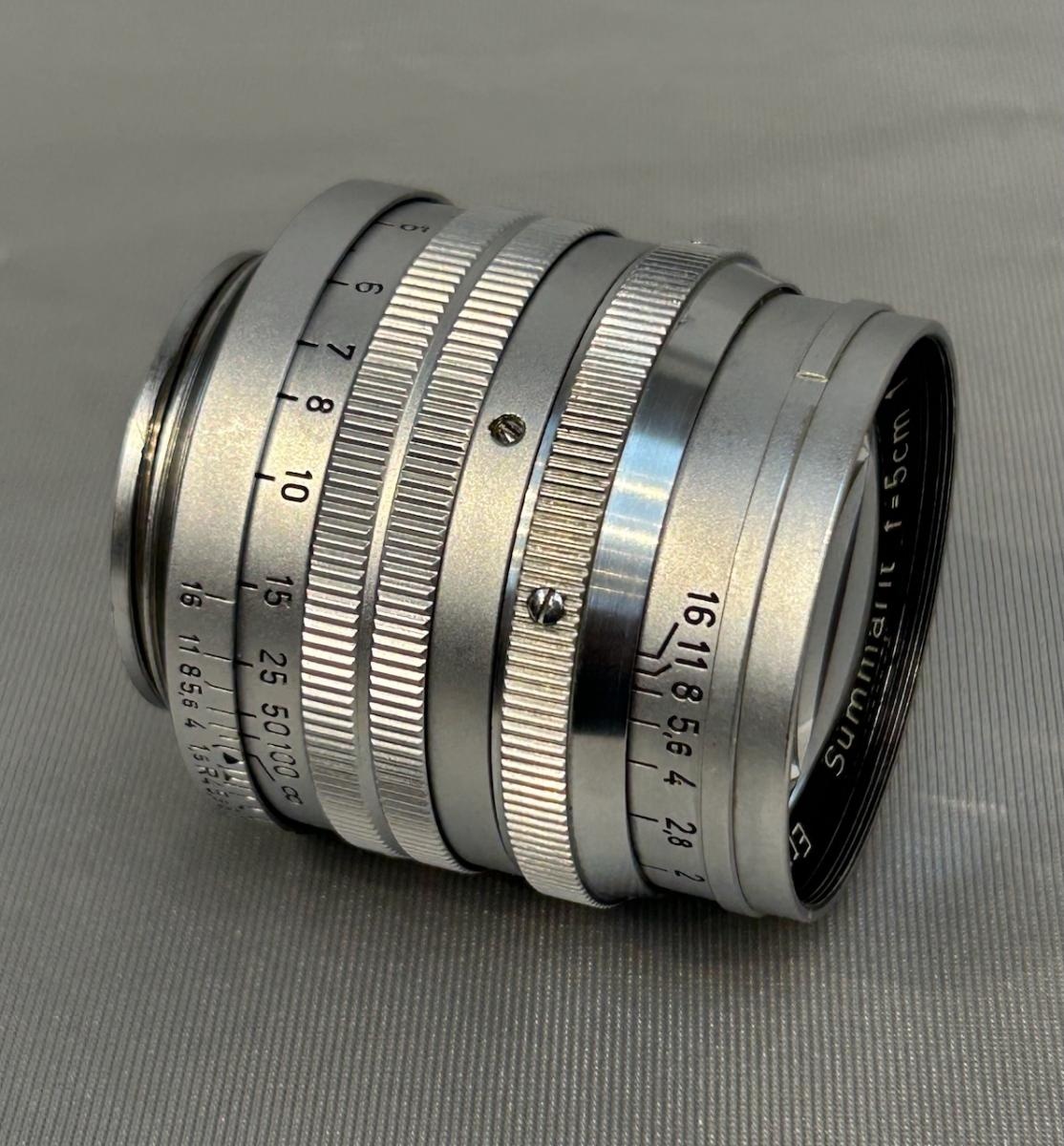 ライカ ズマリット 50mm f 1.5 (L)