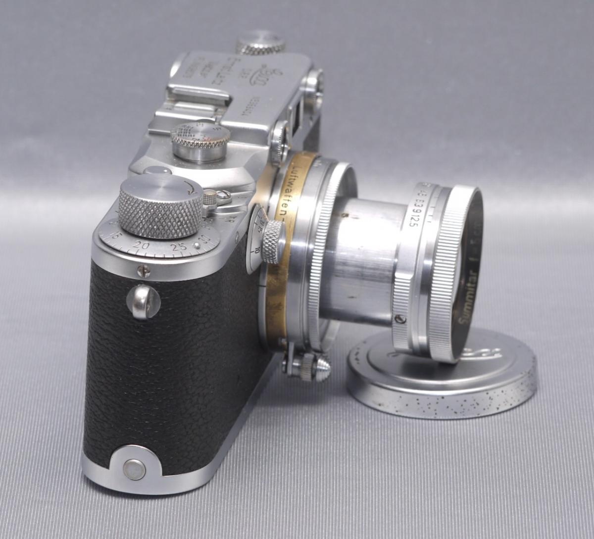 ライカ IIIc ズミタール50mm f 2 空軍 ルフトワッフェン アイゲンチューム刻印