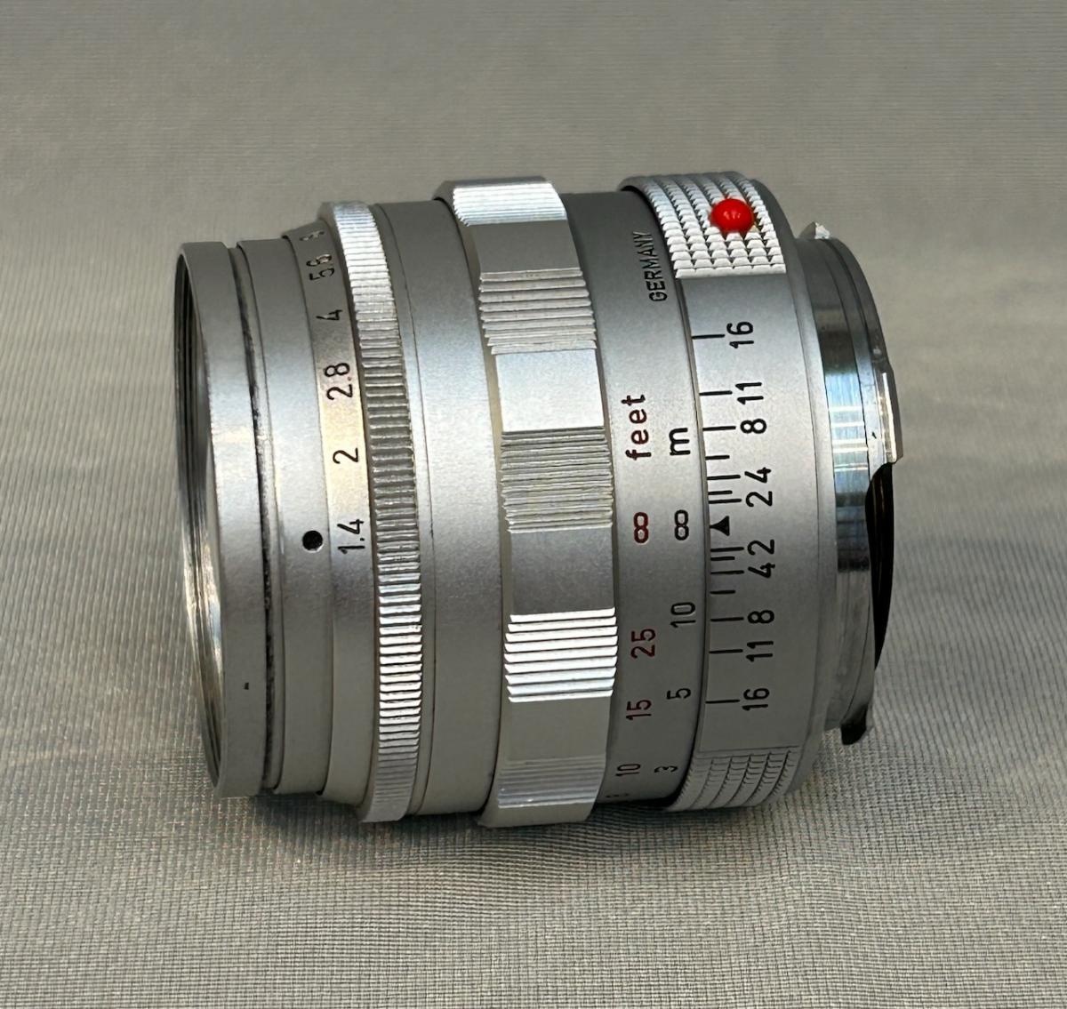 ライカ ズミルックス 50mm f 1.4 (M) クローム 初期型