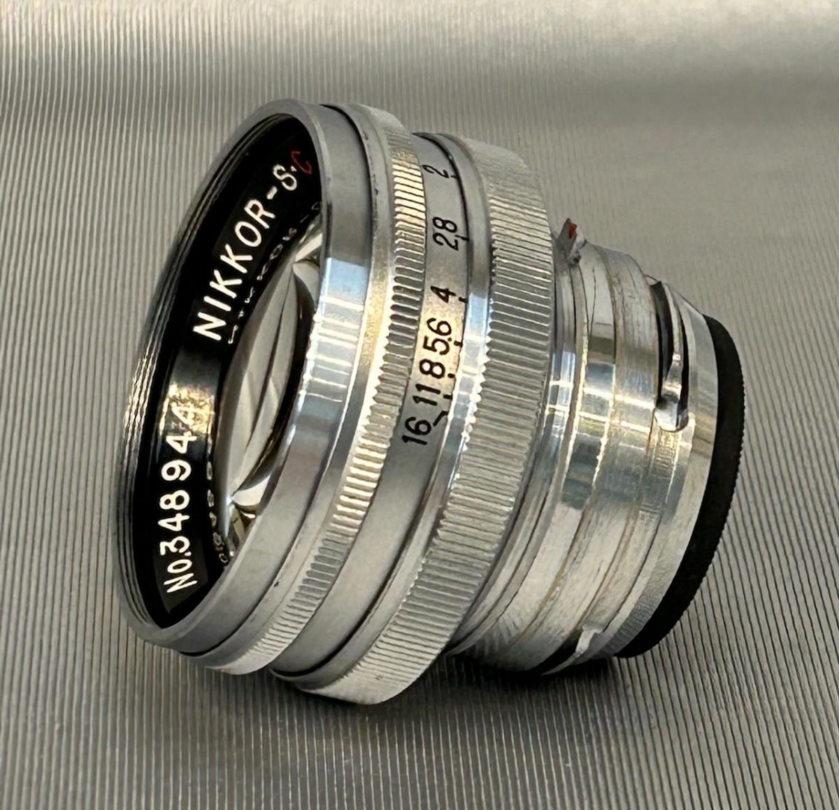 ニッコール 50mm f 1.4 (S) クローム