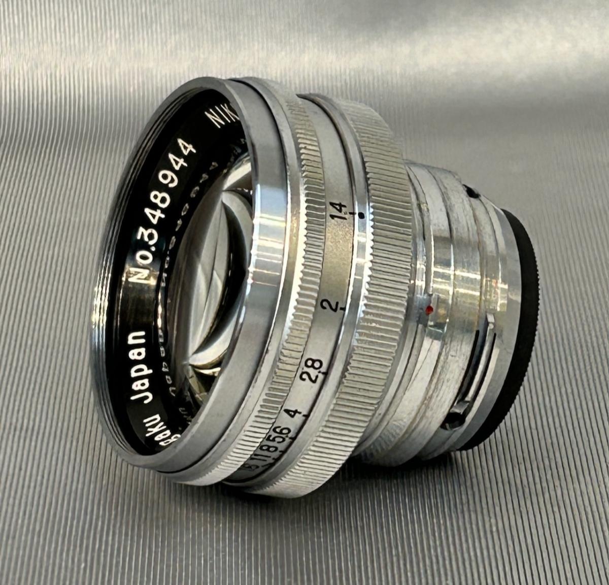 ニッコール 50mm f 1.4 (S) クローム