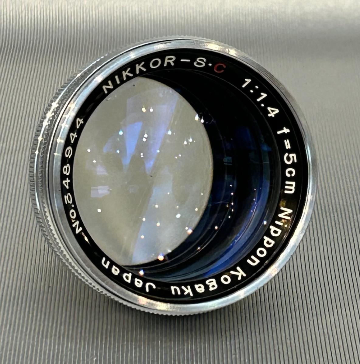ニッコール 50mm f 1.4 (S) クローム