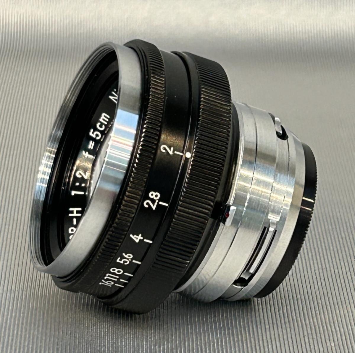 ニッコール 50mm f 2 (S) ブラック