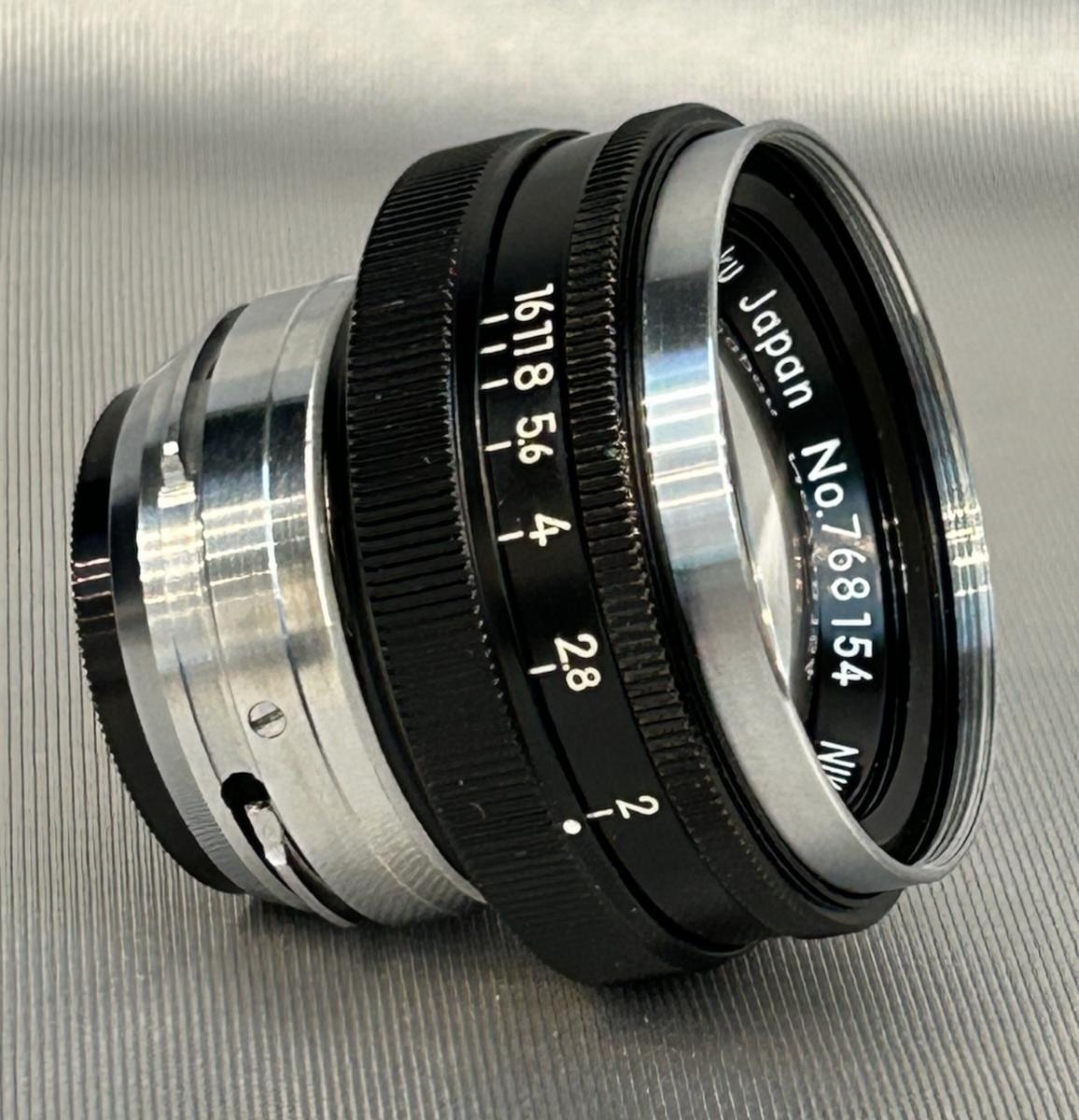 ニッコール 50mm f 2 (S) ブラック