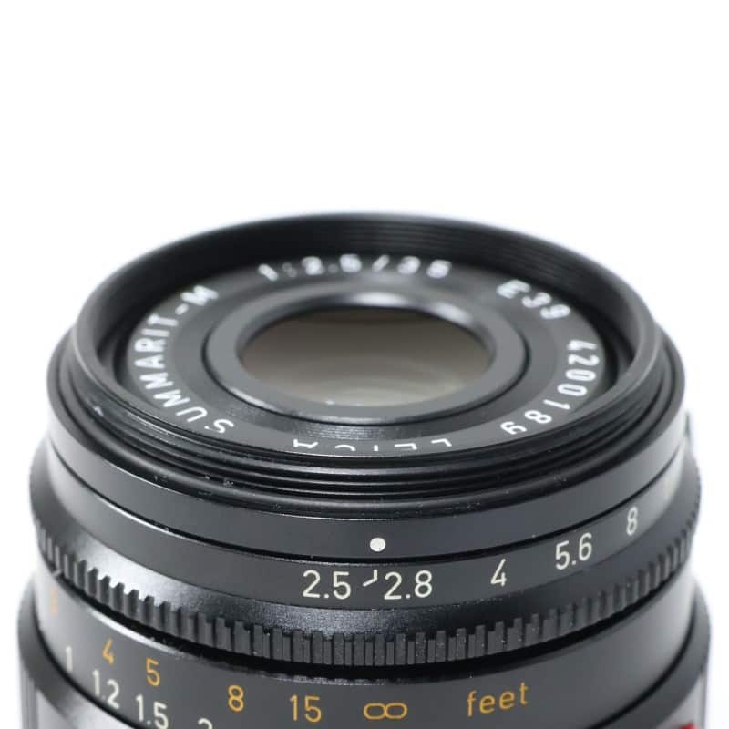ズマリット M 35mm F2.5 ブラック 6bit