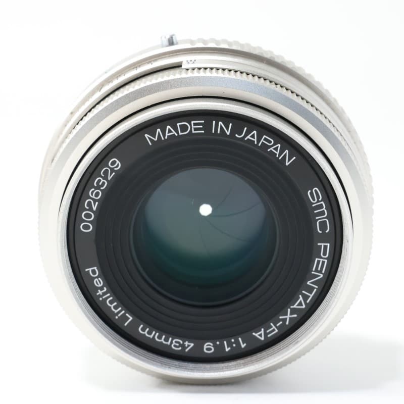 smc PENTAX-FA 43mm F1.9 Limited シルバー