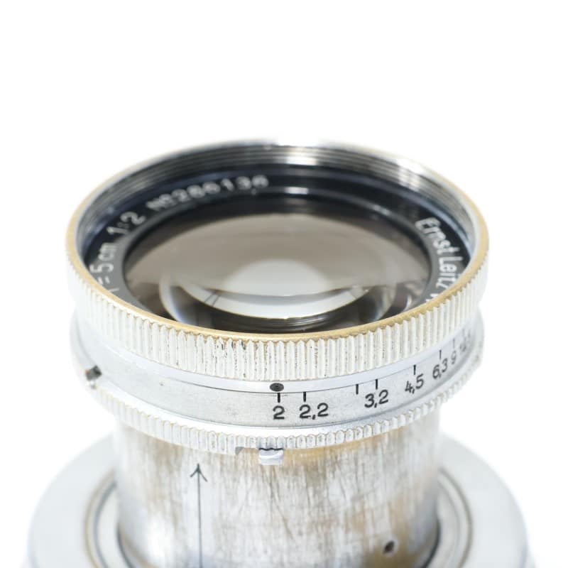 ズマール L 50mm F2 クロム 先白