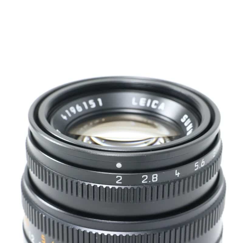 ライカ ズミクロンM f2/50mm ブラック 11826C