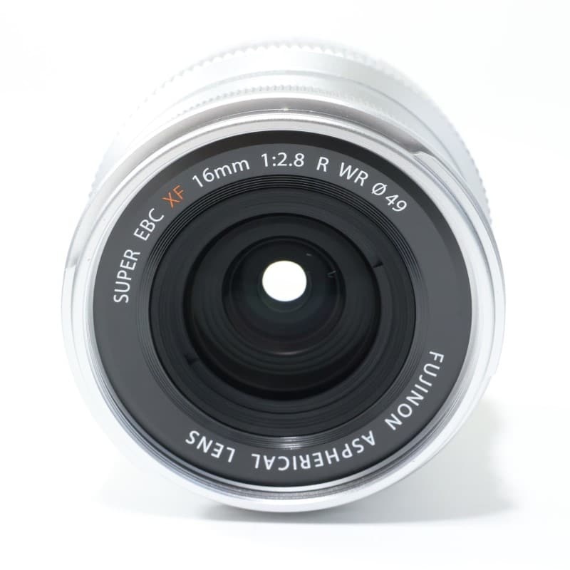 フジノンレンズ XF16mmF2.8 R WR シルバー