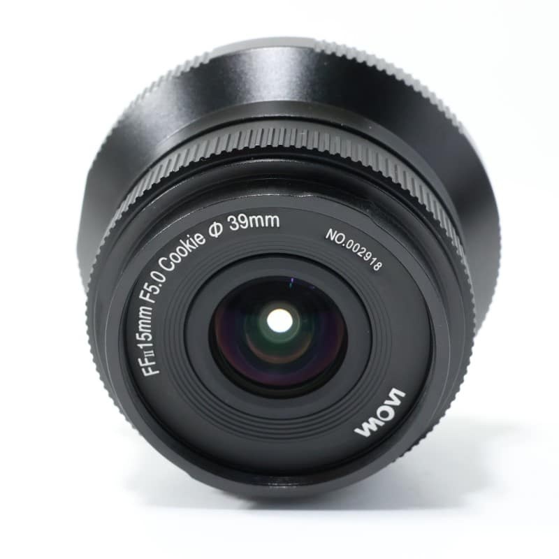 15mm F5 Cookie FF ブラック ソニーE LAO0680