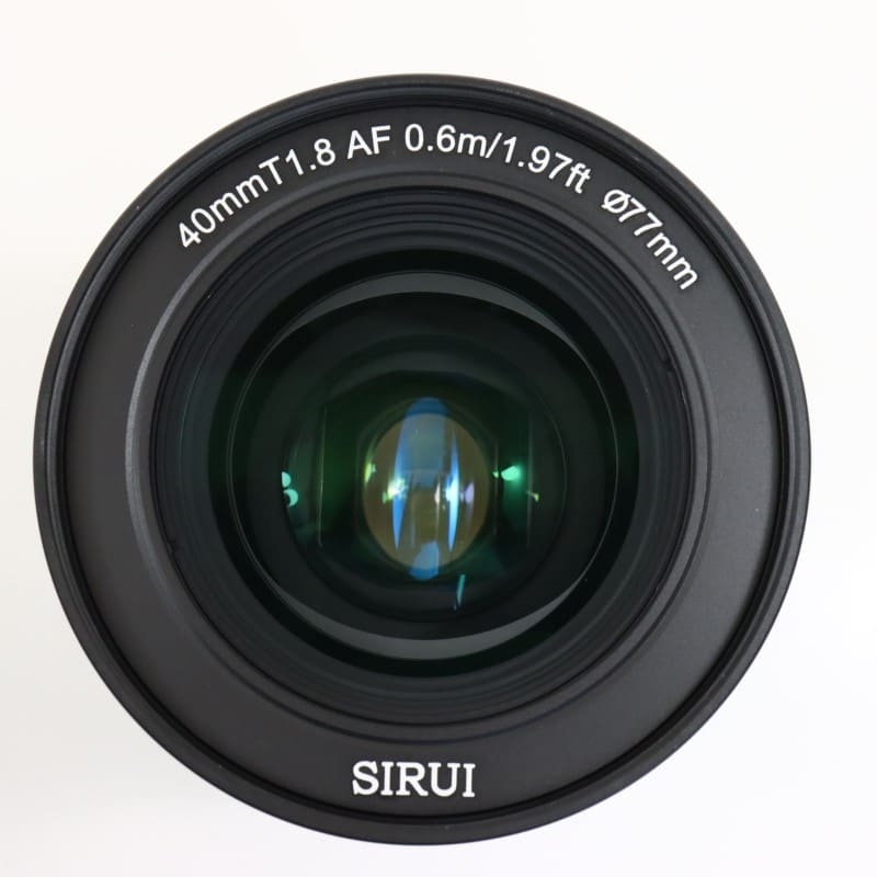 オートフォーカスアナモルフィックレンズ T1.8 S35 40mm E/ブルー 40AF133X-EB