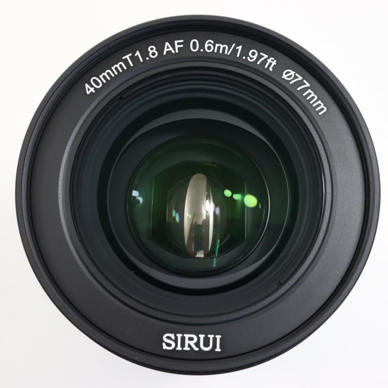 オートフォーカスアナモルフィックレンズ T1.8 S35 40mm E/ナチュラル 40AF133X-EN-JP