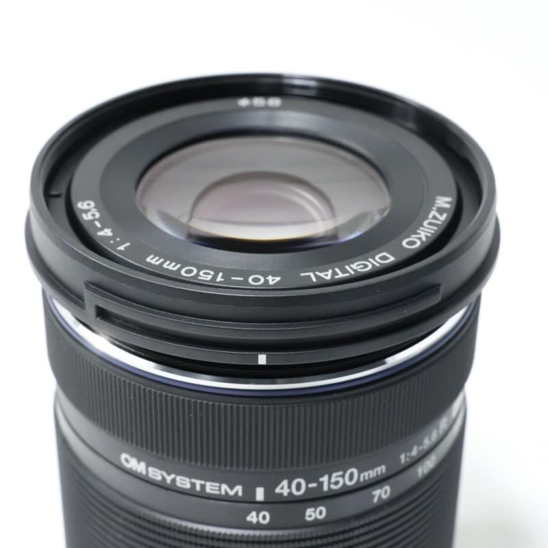 OM SYSTEM M.ZUIKO DIGITAL ED 40-150mm F4.0-5.6 R ブラック