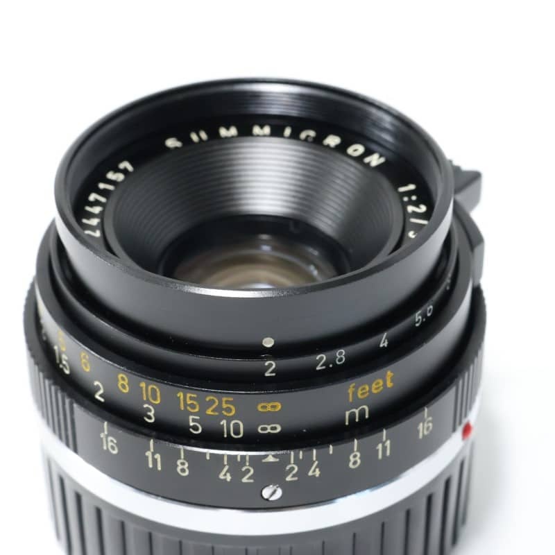 ズミクロン M 35mm F2 6枚玉 ツノ付 フィルターネジ付