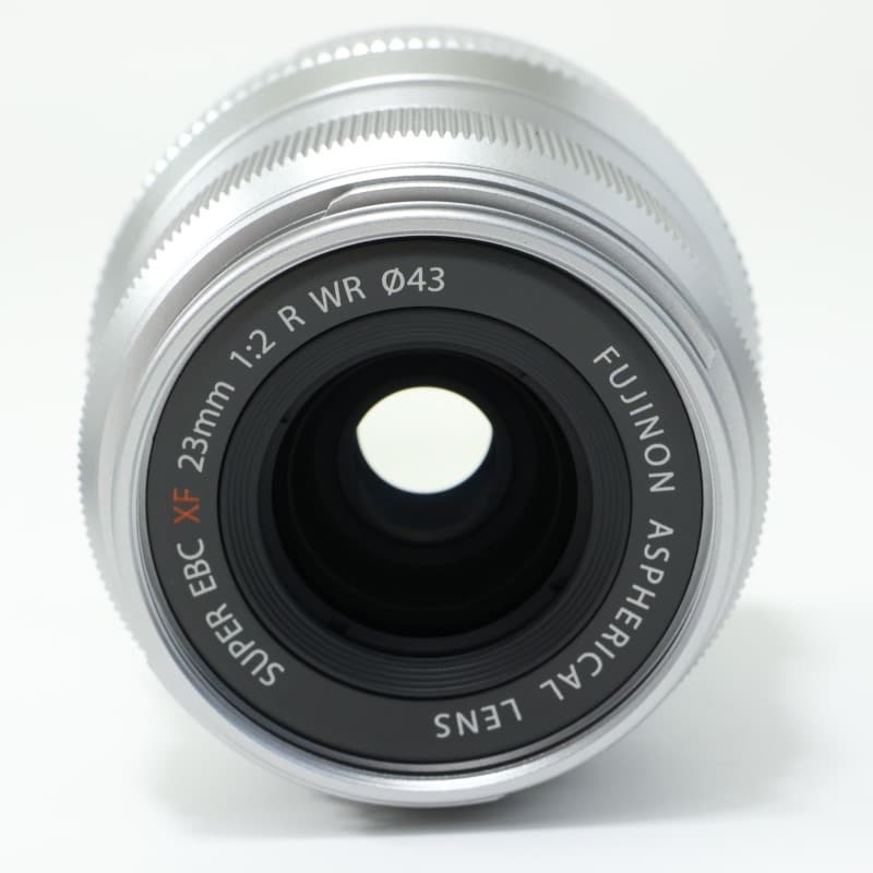 フジノンレンズ XF23mmF2 R WR シルバー