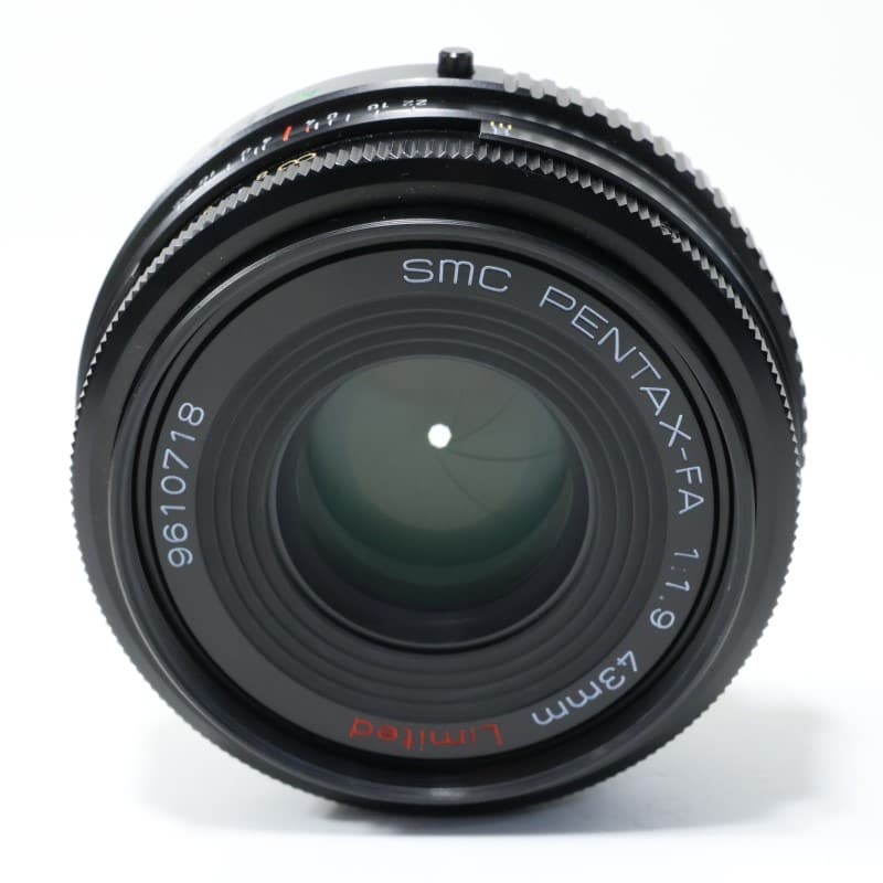 smc PENTAX-FA 43mmF1.9 Limited ブラック