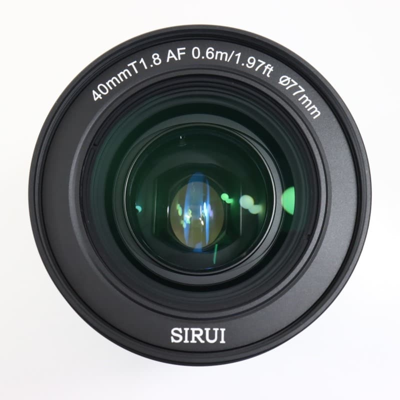 オートフォーカスアナモルフィックレンズ T1.8 S35 40mm E/ブルー 40AF133X-EB-JP