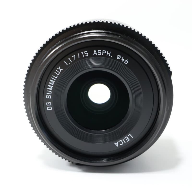 LEICA DG SUMMILUX 15mm/F1.7 ASPH. ブラック H-X015-K