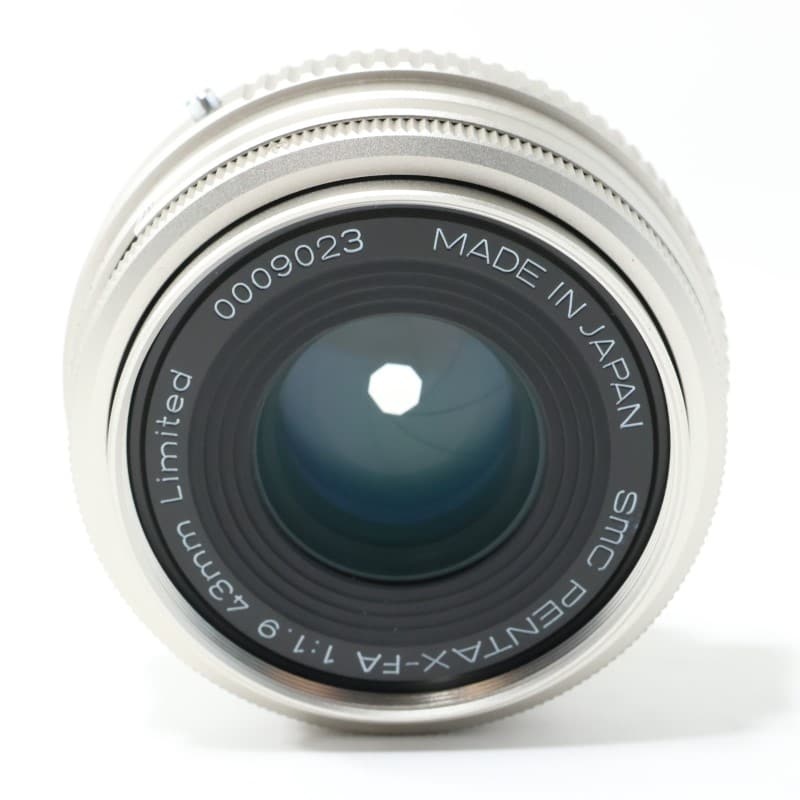 smc PENTAX-FA 43mmF1.9 Limited シルバー