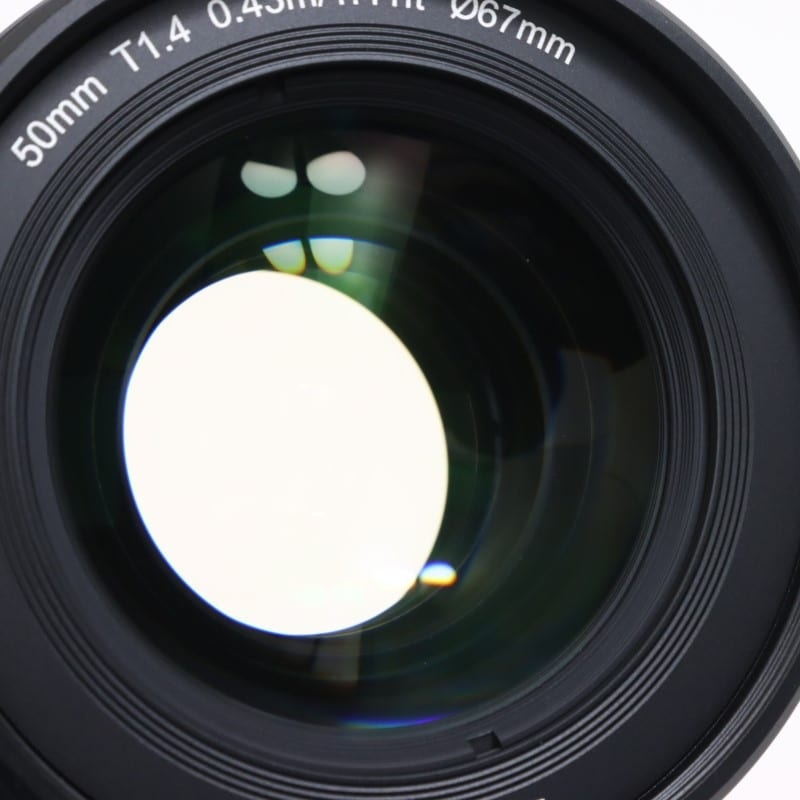 マウント交換式シネマレンズ T1.4 Full Frame 50mm E/ブラック(L/RF/Z交換マウントアダプター付)