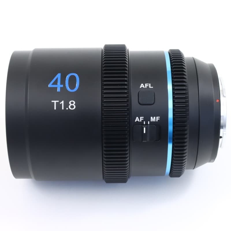 オートフォーカスアナモルフィックレンズ T1.8 S35 40mm E/ブルー 40AF133X-EB-JP