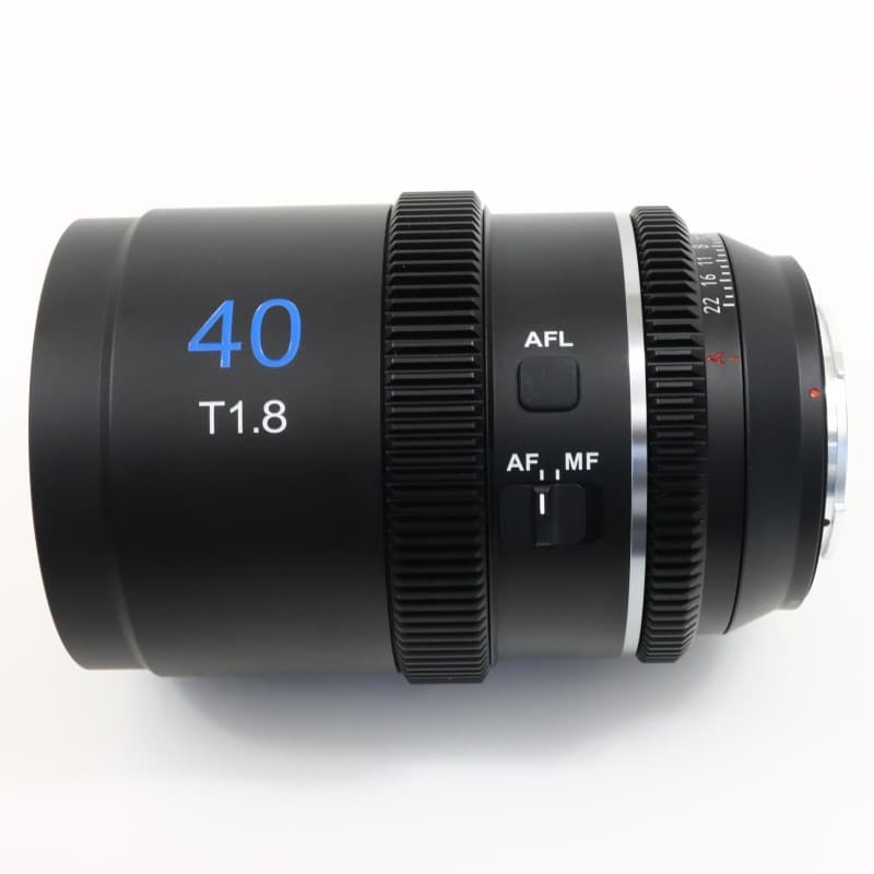 オートフォーカスアナモルフィックレンズ T1.8 S35 40mm E/ナチュラル 40AF133X-EN-JP