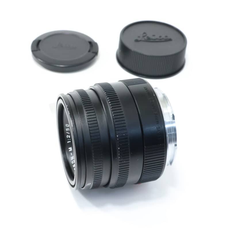 ライカ ズミクロンM f2/50mm ブラック 11826C