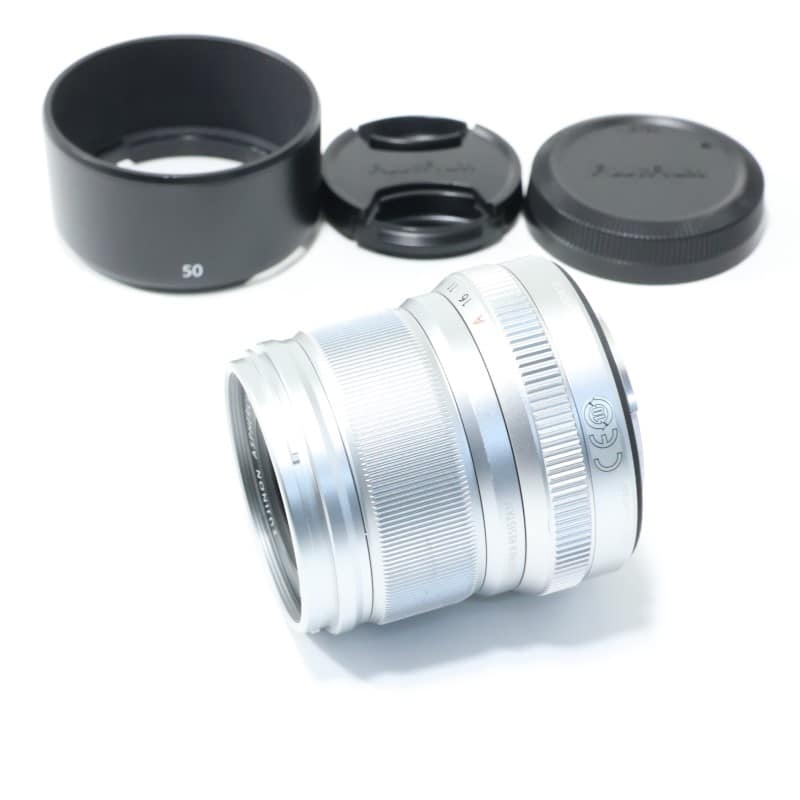 フジノンレンズ XF50mmF2 R WR シルバー