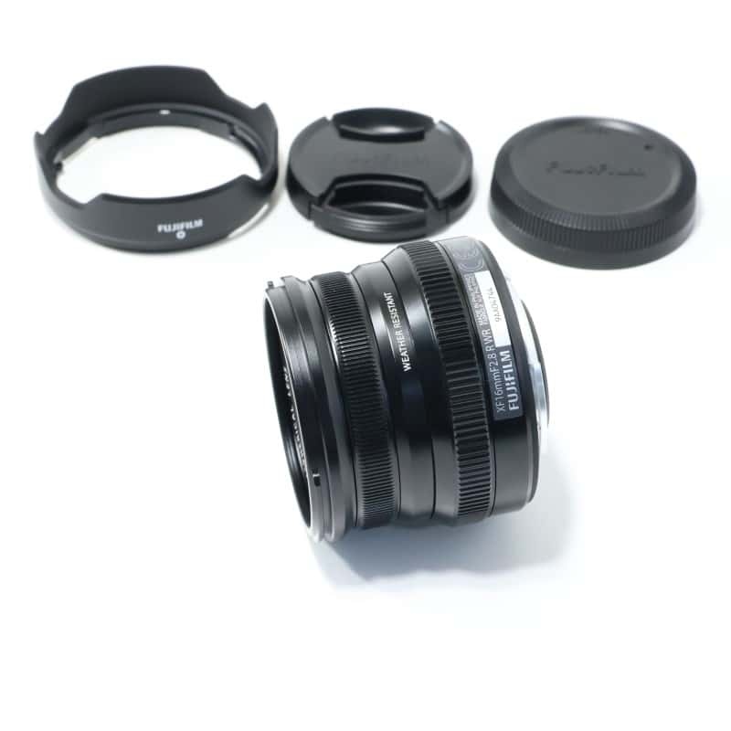 フジノンレンズ XF16mmF2.8 R WR ブラック
