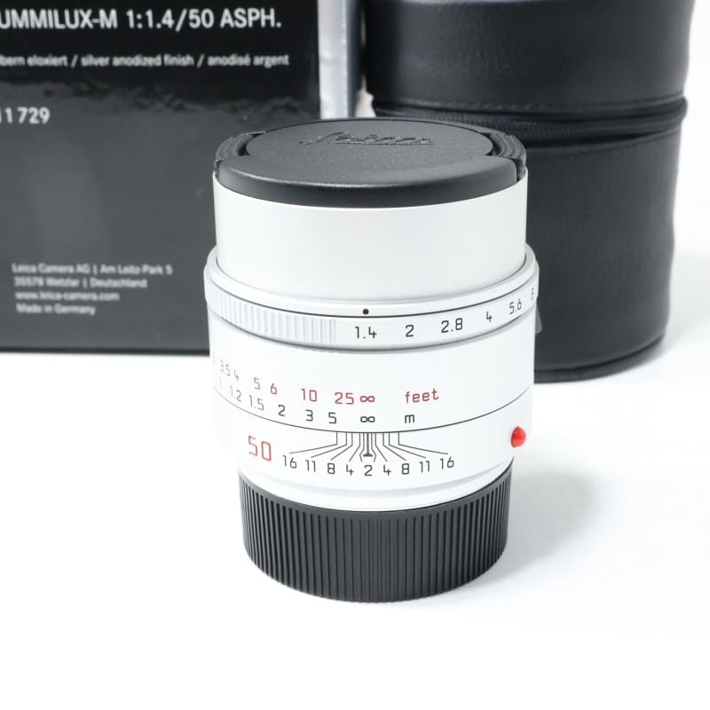 ライカ ズミルックスM f1.4/50mm ASPH. シルバー 11729