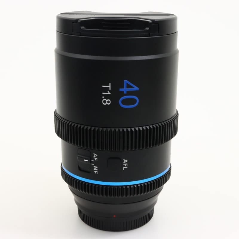 オートフォーカスアナモルフィックレンズ T1.8 S35 40mm E/ブルー 40AF133X-EB